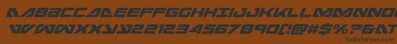 seadog2015condital Font – Black Fonts on Brown Background