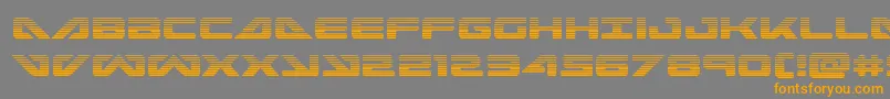 seadog2015grad Font – Orange Fonts on Gray Background