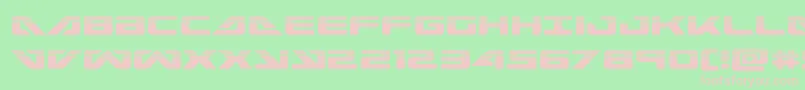 fuente seadog2015half – Fuentes Rosadas Sobre Fondo Verde
