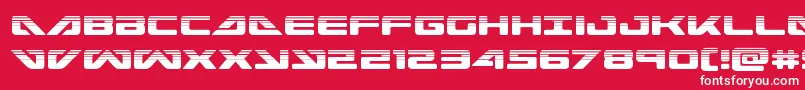 seadog2015half Font – White Fonts on Red Background
