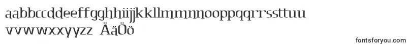 Dolomitesxtra-Schriftart – schwedische Schriften