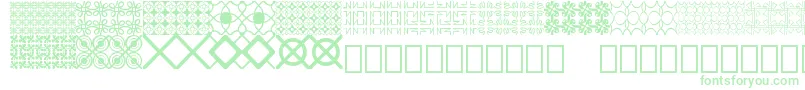 More about Seamless patterns Demo Font Seamless patterns Demo Font – Green Fonts on White Background