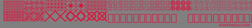 More about Seamless patterns Demo Font Seamless patterns Demo Font – Red Fonts on Gray Background