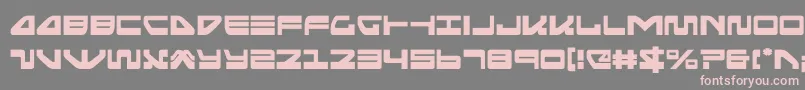 seariderfalcon Font – Pink Fonts on Gray Background