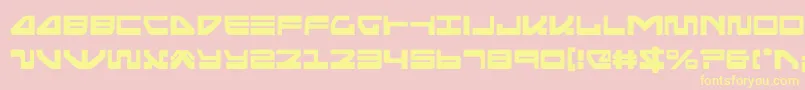 seariderfalcon Font – Yellow Fonts on Pink Background