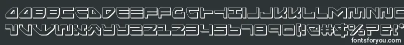 seariderfalcon3d Font – White Fonts