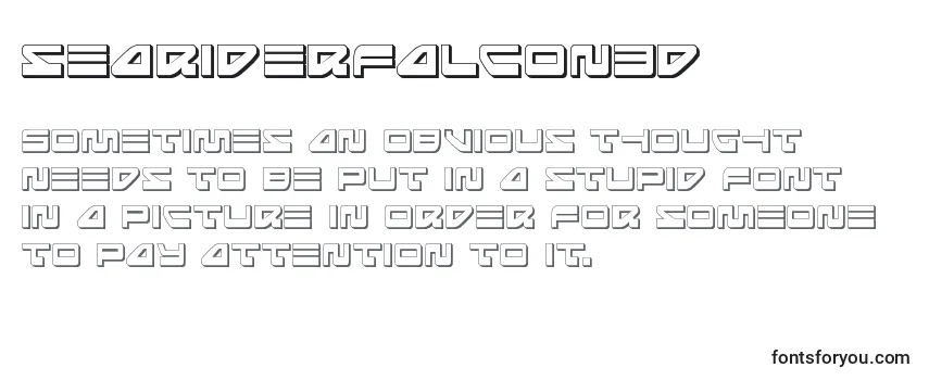 Review of the Seariderfalcon3d (139873) Font