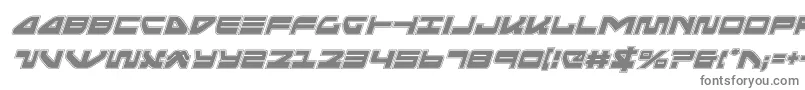 Шрифт seariderfalconacadital – серые шрифты на белом фоне