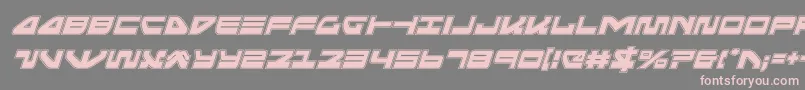 seariderfalconacadital Font – Pink Fonts on Gray Background