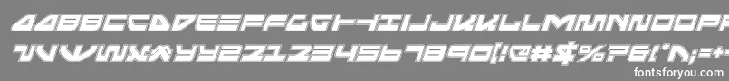 seariderfalconacadital Font – White Fonts on Gray Background