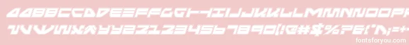 seariderfalconacadital Font – White Fonts on Pink Background