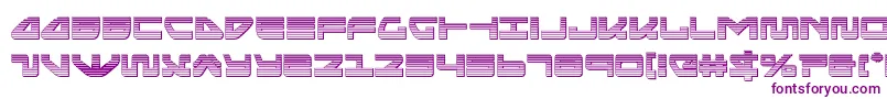 seariderfalconchrome-fontti – violetit fontit valkoisella taustalla