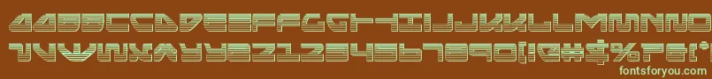More about seariderfalconchrome Font seariderfalconchrome Font – Green Fonts on Brown Background