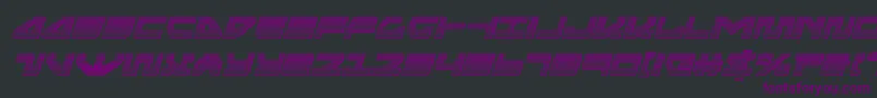 More about seariderfalconchromeital Font seariderfalconchromeital Font – Purple Fonts on Black Background
