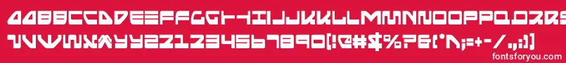 seariderfalconcond Font – White Fonts on Red Background
