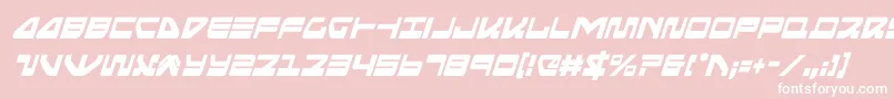 seariderfalconcondital Font – White Fonts on Pink Background