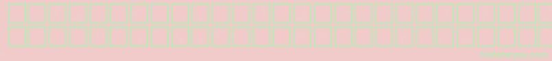 Шрифт Math2Regular – зелёные шрифты на розовом фоне