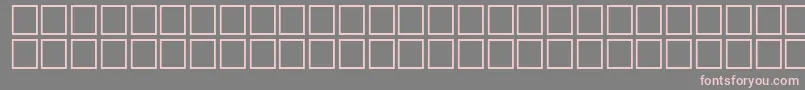 Math2Regular-fontti – vaaleanpunaiset fontit harmaalla taustalla