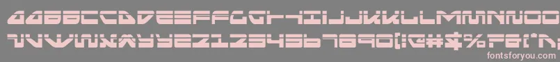 seariderfalconlaser Font – Pink Fonts on Gray Background