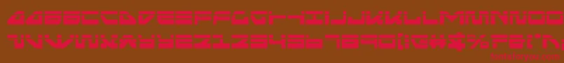 seariderfalconlaser Font – Red Fonts on Brown Background