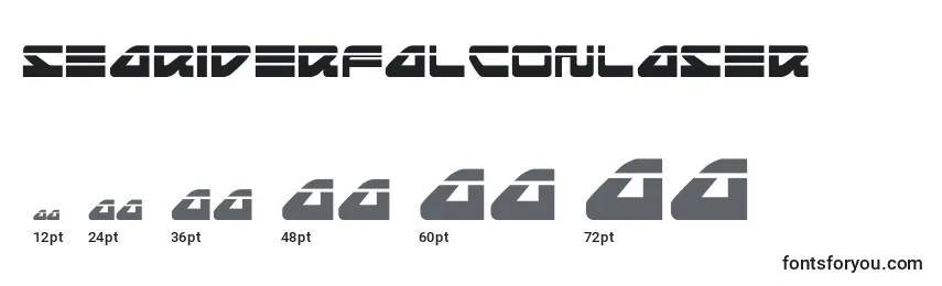 Seariderfalconlaser (139902) Font Sizes