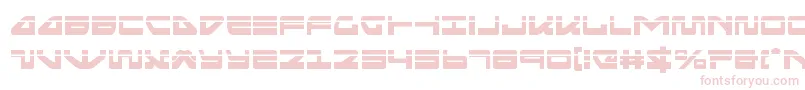 Шрифт seariderfalconlaser – розовые шрифты на белом фоне