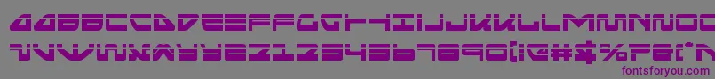 seariderfalconlaser-fontti – violetit fontit harmaalla taustalla