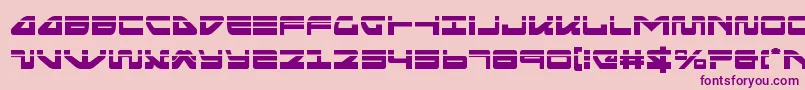 Шрифт seariderfalconlaser – фиолетовые шрифты на розовом фоне