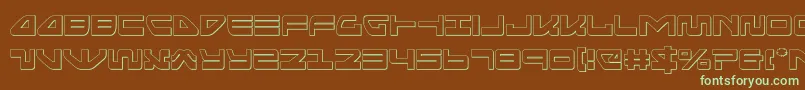 More about seariderfalconout Font seariderfalconout Font – Green Fonts on Brown Background