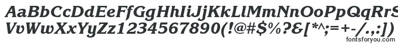 Шрифт KorinnablackgttItalic – заполненные шрифты