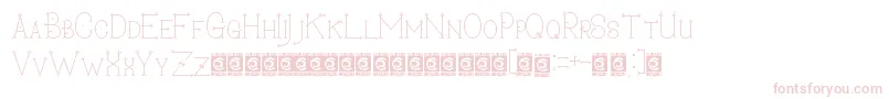 SecretDarling PersonalUse Font – Pink Fonts on White Background