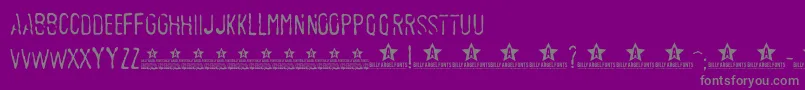 SEDEX PERSONAL USE    Font – Gray Fonts on Purple Background