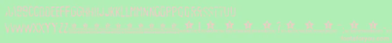 SEDEX PERSONAL USE    Font – Pink Fonts on Green Background