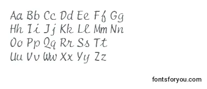 Schriftart Selectric Script