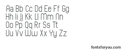 OvaltrackRegular Font
