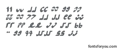 Обзор шрифта Semphari Bold Italic