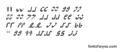 Обзор шрифта Semphari Italic