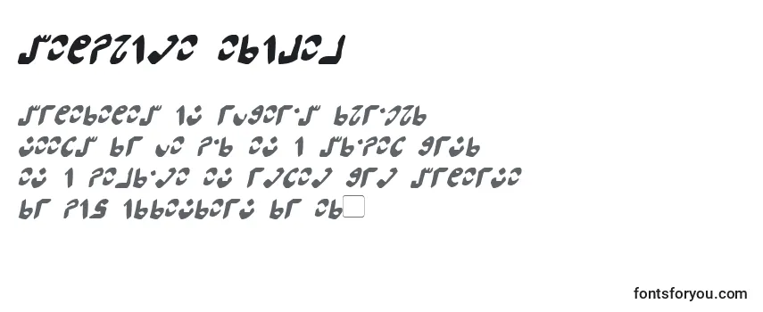 Обзор шрифта Semphari Italic