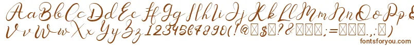 Senoritta Font – Brown Fonts