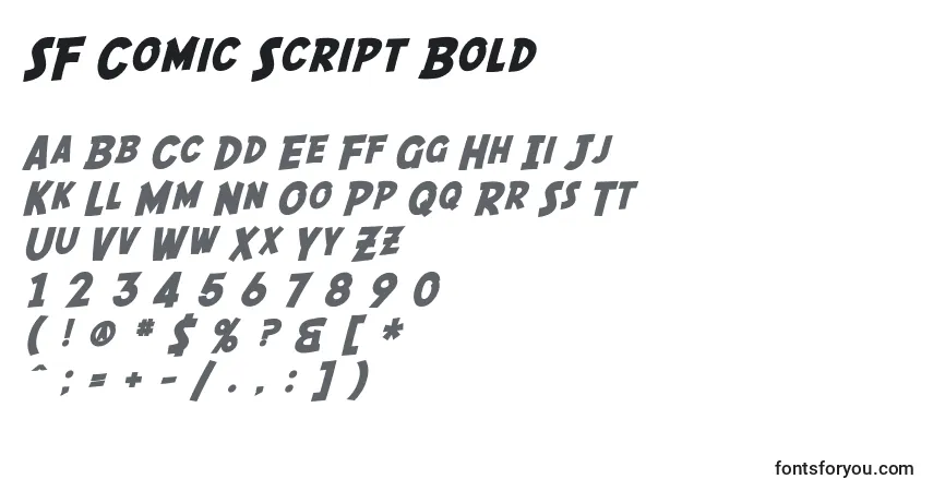 Sf Comic Script Bold Font Download Free Online Generator