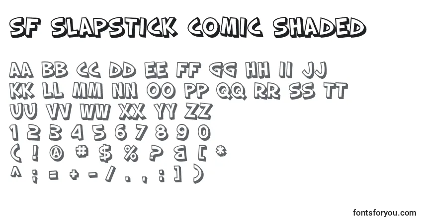 Sf Slapstick Comic Shaded Font Download Free Online Generator