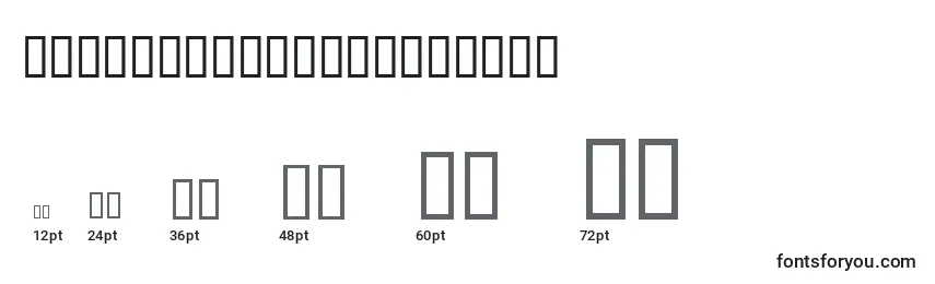 sizes of bemboexpertextrabold font, bemboexpertextrabold sizes