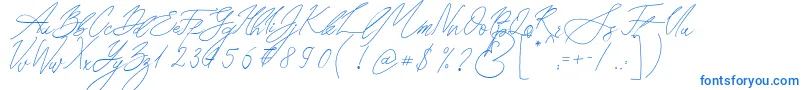 fuente Seoul Script – Fuentes Azules
