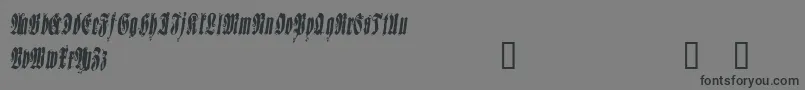 SEPUD    Font – Black Fonts on Gray Background