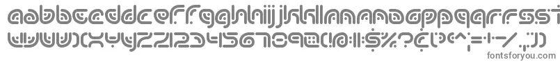 フォントsequence – 白い背景に灰色の文字