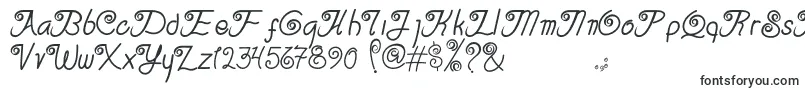 Serasa Regular Font – Flower Fonts