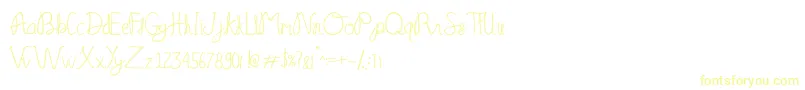 Serelo manisse Font – Yellow Fonts