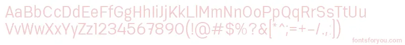 Шрифт Serithai Regular – розовые шрифты