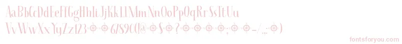 Seven Seas DEMO Font – Pink Fonts on White Background