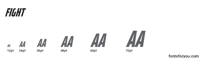 Fight Font Sizes